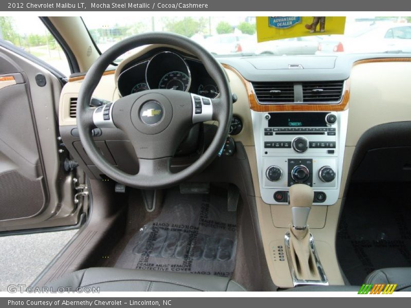 Mocha Steel Metallic / Cocoa/Cashmere 2012 Chevrolet Malibu LT