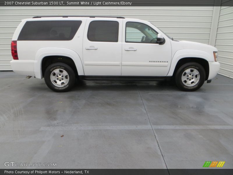 Summit White / Light Cashmere/Ebony 2007 Chevrolet Suburban 1500 LT