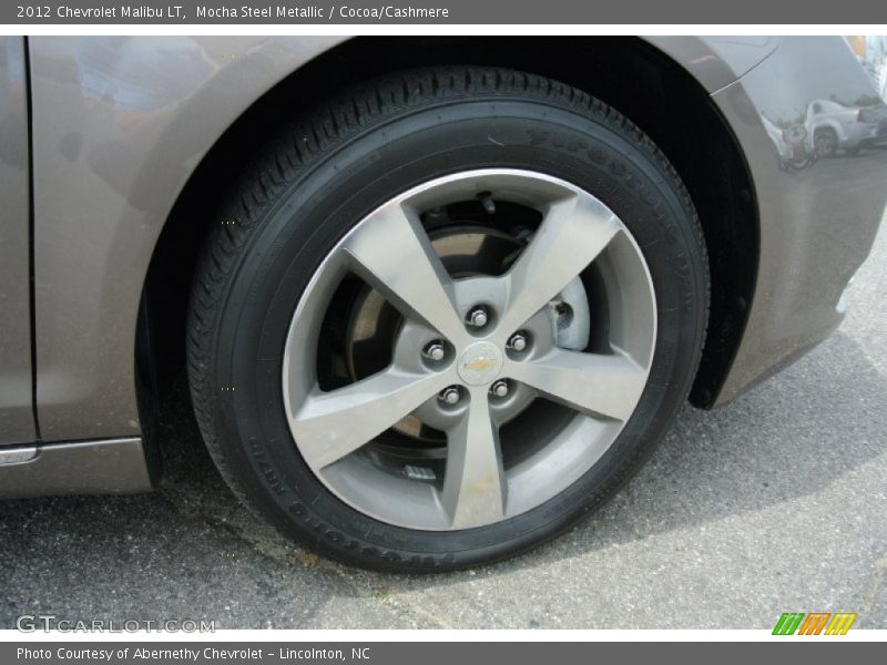 Mocha Steel Metallic / Cocoa/Cashmere 2012 Chevrolet Malibu LT