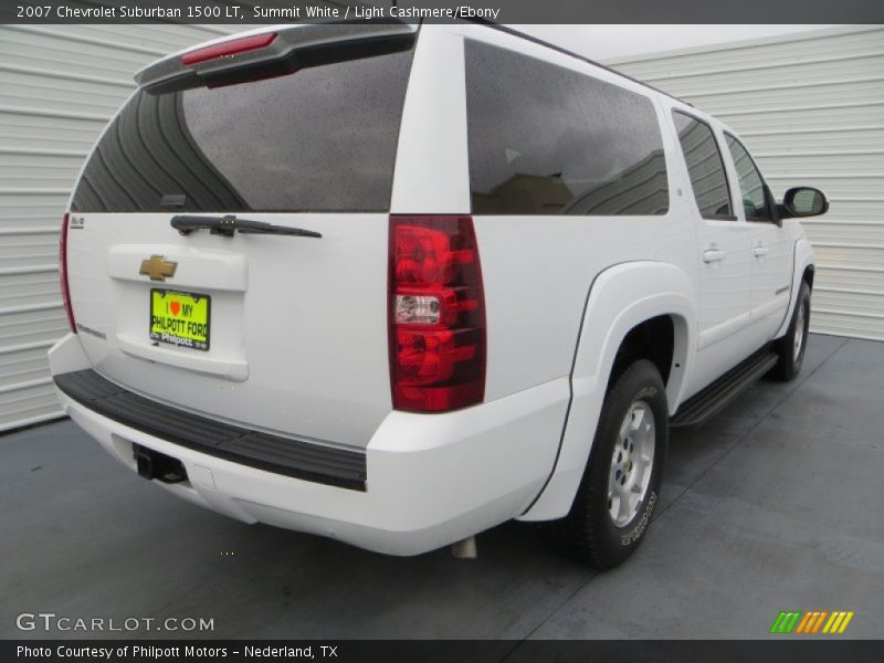 Summit White / Light Cashmere/Ebony 2007 Chevrolet Suburban 1500 LT