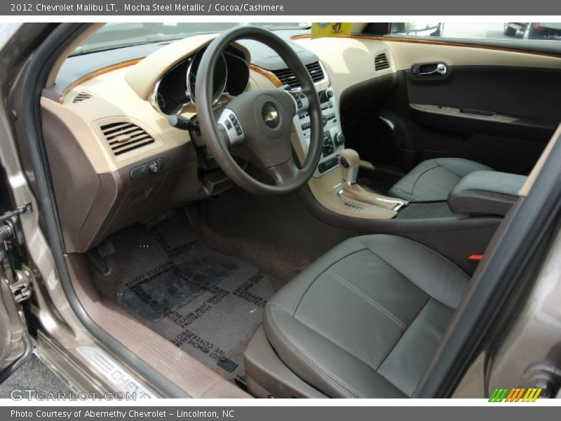 Mocha Steel Metallic / Cocoa/Cashmere 2012 Chevrolet Malibu LT