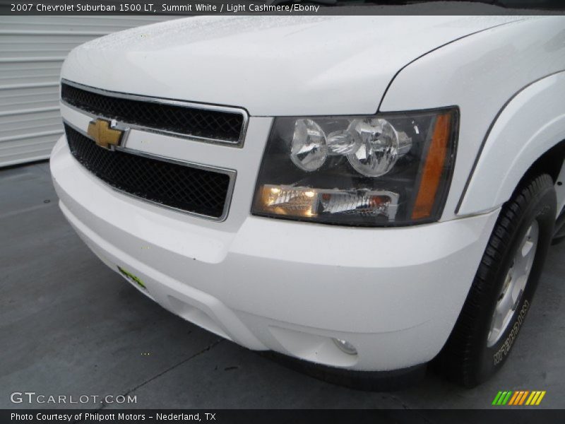 Summit White / Light Cashmere/Ebony 2007 Chevrolet Suburban 1500 LT