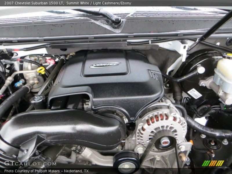 Summit White / Light Cashmere/Ebony 2007 Chevrolet Suburban 1500 LT