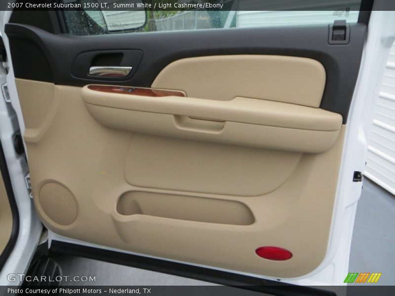 Summit White / Light Cashmere/Ebony 2007 Chevrolet Suburban 1500 LT