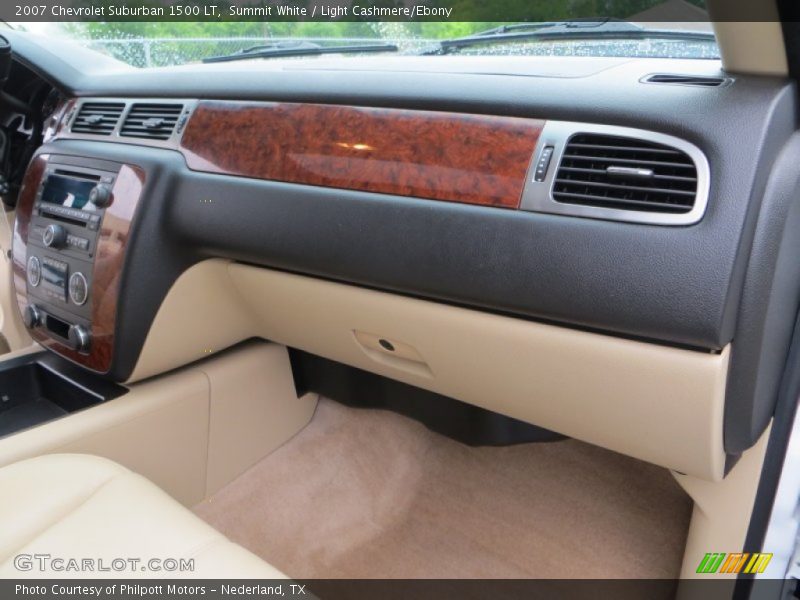 Summit White / Light Cashmere/Ebony 2007 Chevrolet Suburban 1500 LT