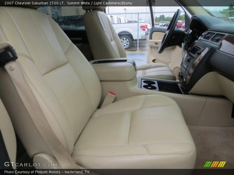 Summit White / Light Cashmere/Ebony 2007 Chevrolet Suburban 1500 LT