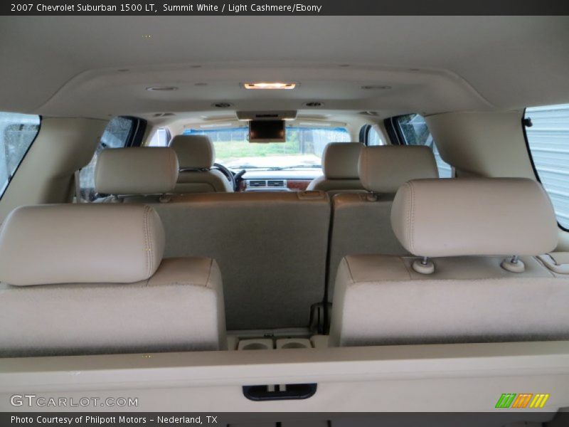 Summit White / Light Cashmere/Ebony 2007 Chevrolet Suburban 1500 LT