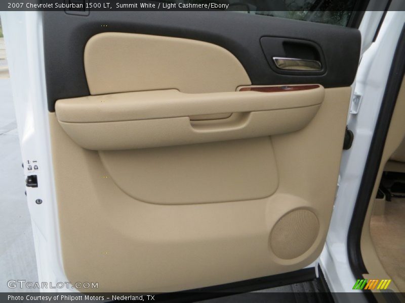 Summit White / Light Cashmere/Ebony 2007 Chevrolet Suburban 1500 LT