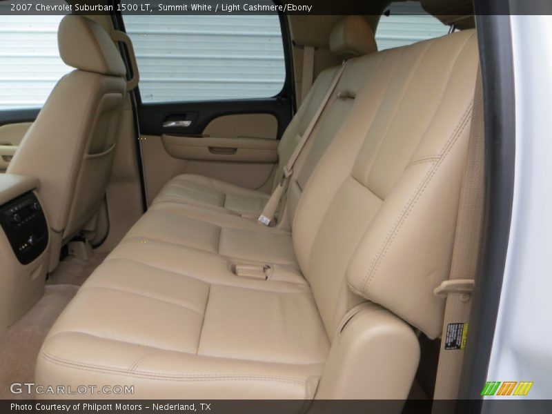 Summit White / Light Cashmere/Ebony 2007 Chevrolet Suburban 1500 LT
