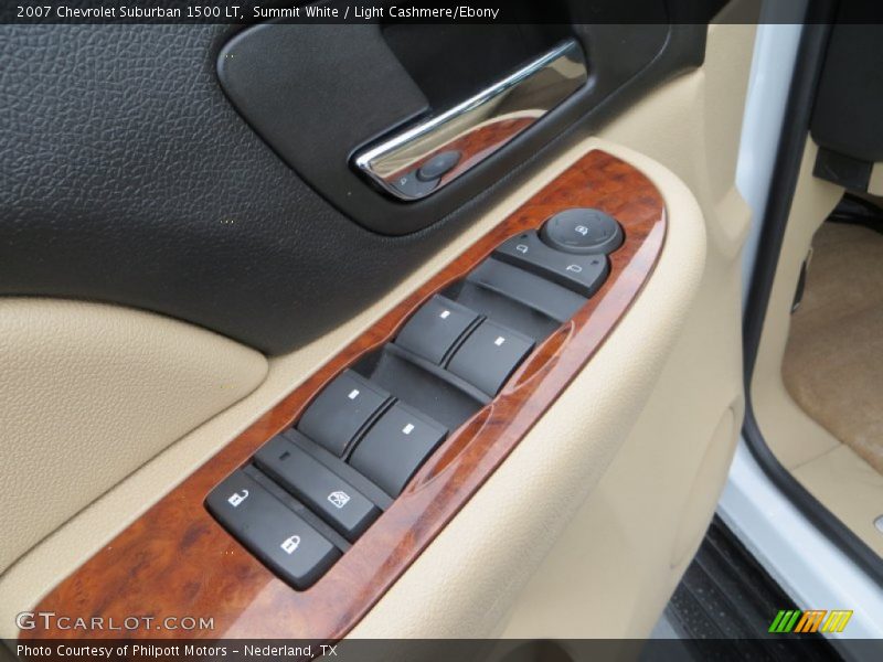 Summit White / Light Cashmere/Ebony 2007 Chevrolet Suburban 1500 LT