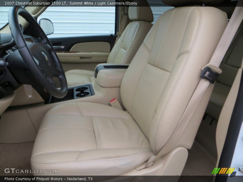 Summit White / Light Cashmere/Ebony 2007 Chevrolet Suburban 1500 LT