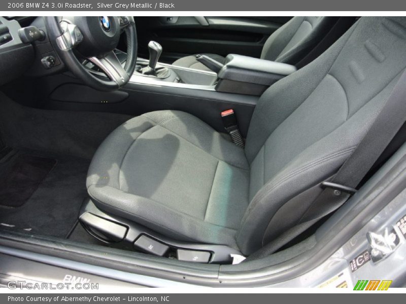 Silver Grey Metallic / Black 2006 BMW Z4 3.0i Roadster