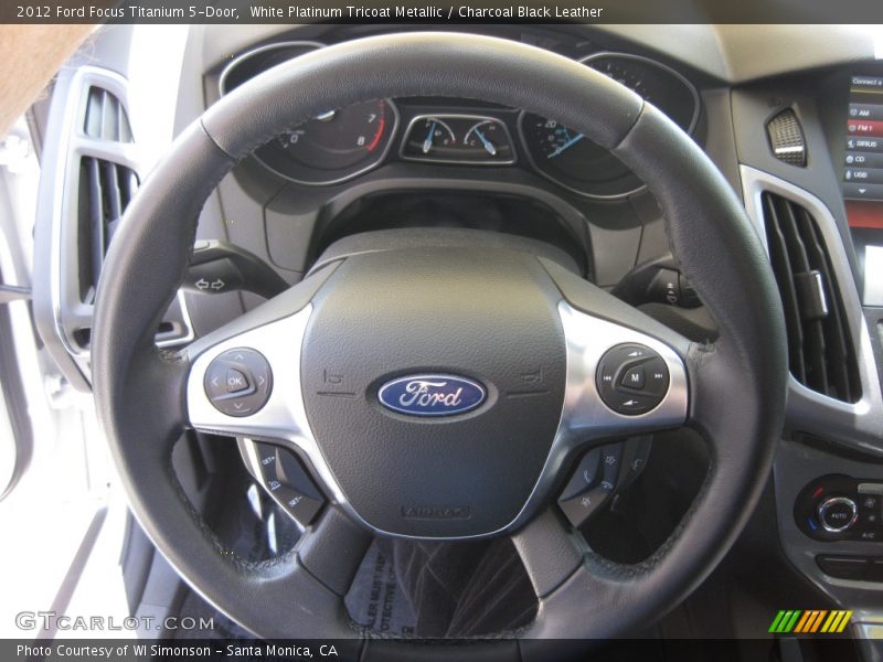  2012 Focus Titanium 5-Door Steering Wheel
