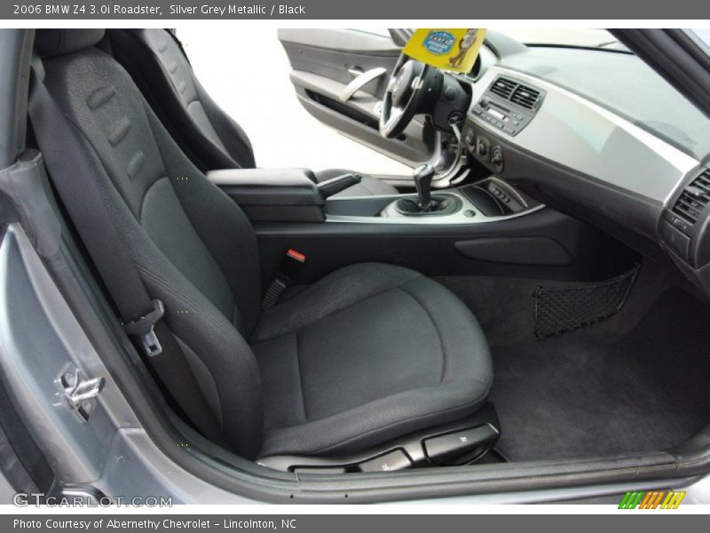Silver Grey Metallic / Black 2006 BMW Z4 3.0i Roadster