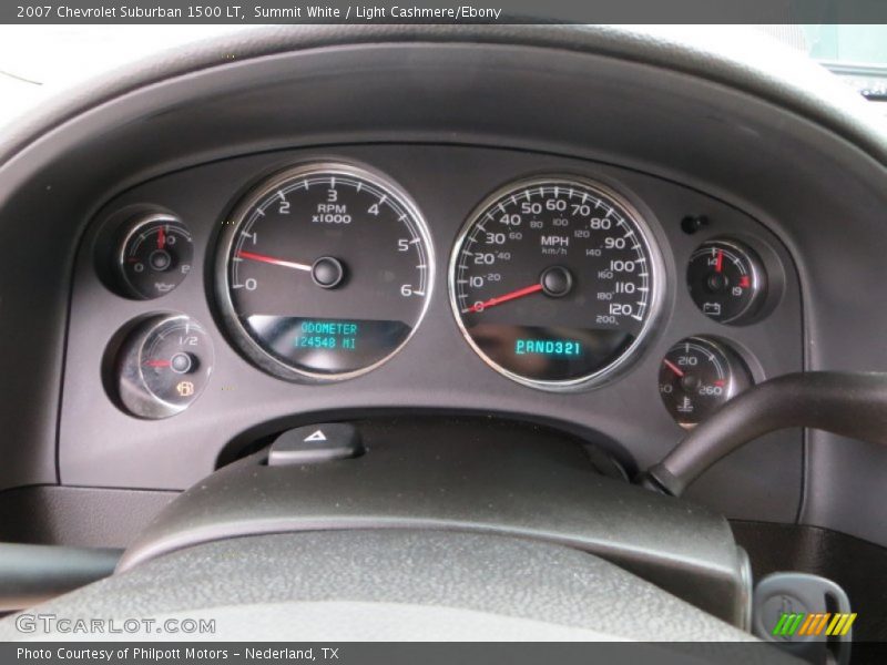 Summit White / Light Cashmere/Ebony 2007 Chevrolet Suburban 1500 LT