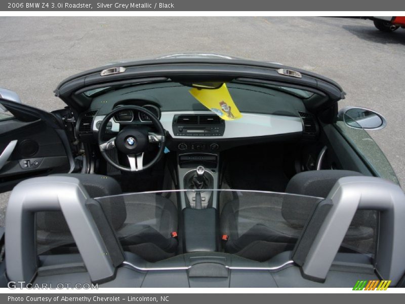 Silver Grey Metallic / Black 2006 BMW Z4 3.0i Roadster