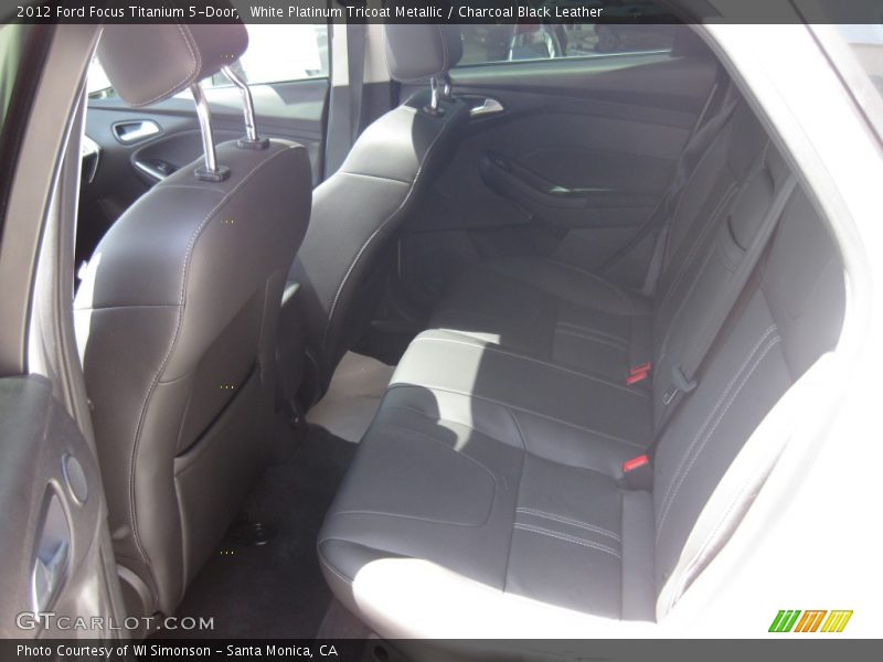 Rear Seat of 2012 Focus Titanium 5-Door