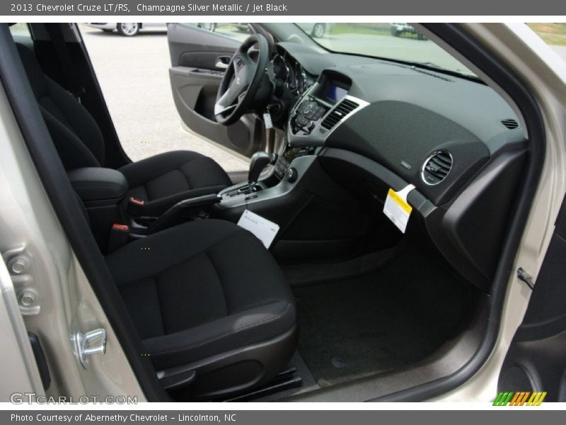 Champagne Silver Metallic / Jet Black 2013 Chevrolet Cruze LT/RS