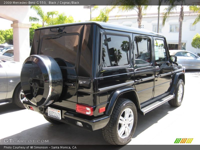 Black / Cognac/Black 2009 Mercedes-Benz G 550