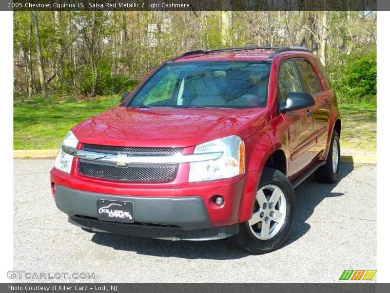 Salsa Red Metallic / Light Cashmere 2005 Chevrolet Equinox LS