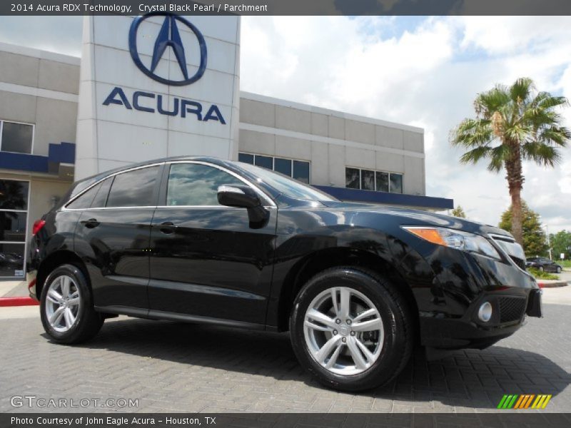 Crystal Black Pearl / Parchment 2014 Acura RDX Technology