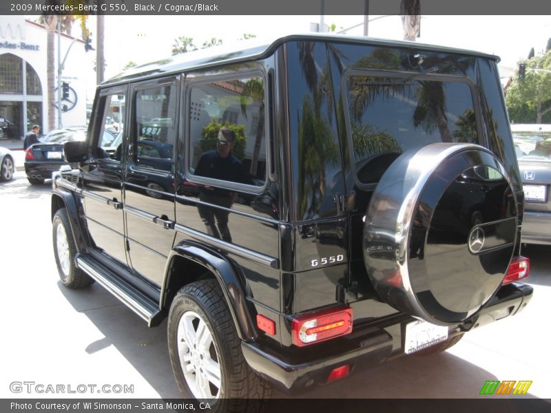 Black / Cognac/Black 2009 Mercedes-Benz G 550