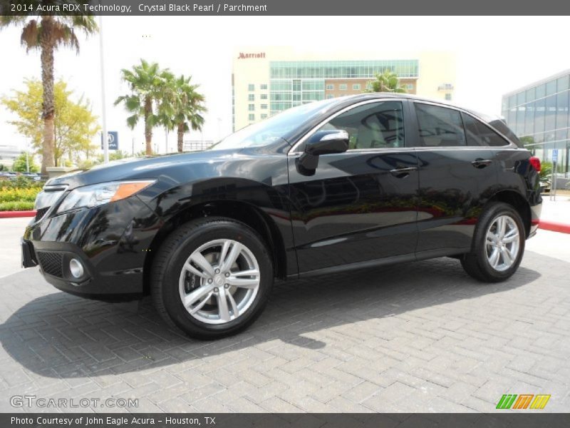 Crystal Black Pearl / Parchment 2014 Acura RDX Technology