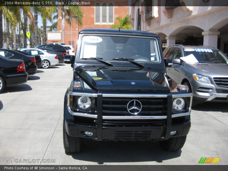 Black / Cognac/Black 2009 Mercedes-Benz G 550