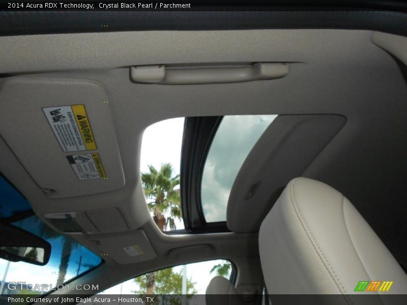 Crystal Black Pearl / Parchment 2014 Acura RDX Technology