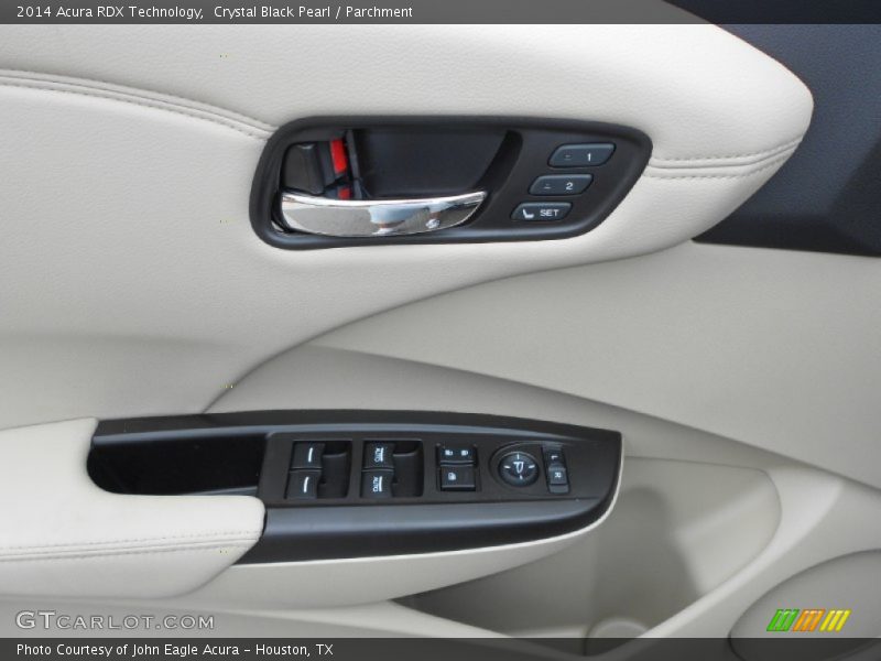 Crystal Black Pearl / Parchment 2014 Acura RDX Technology