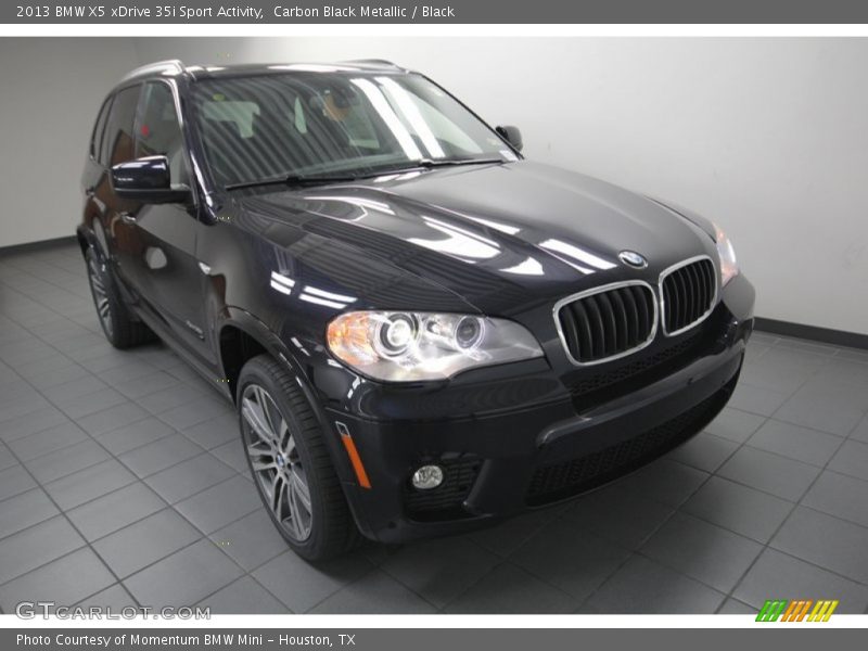 Carbon Black Metallic / Black 2013 BMW X5 xDrive 35i Sport Activity