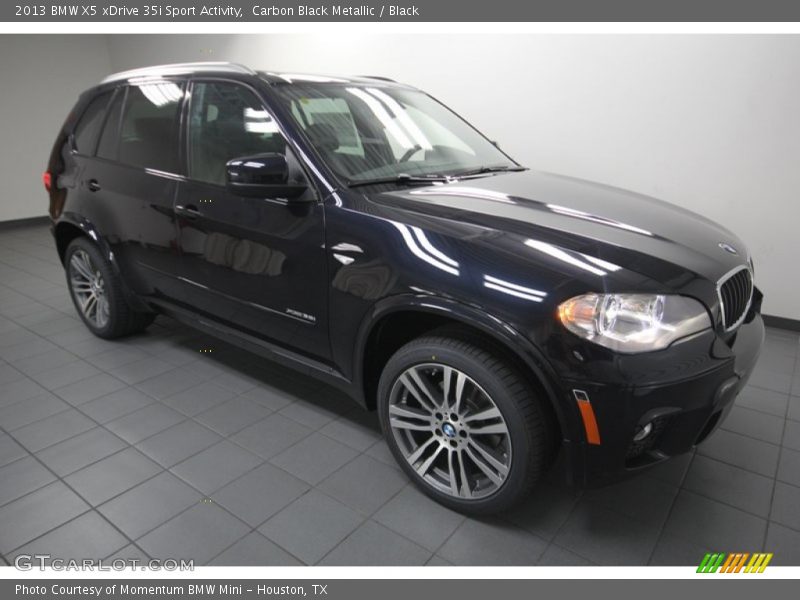 Carbon Black Metallic / Black 2013 BMW X5 xDrive 35i Sport Activity