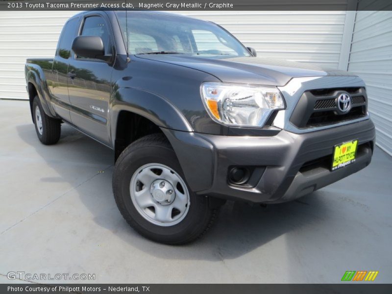 Magnetic Gray Metallic / Graphite 2013 Toyota Tacoma Prerunner Access Cab
