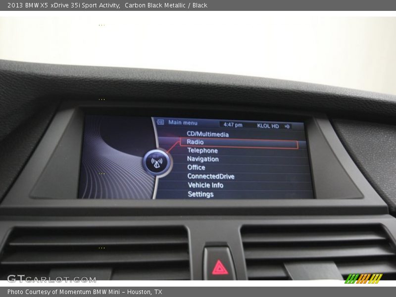 Carbon Black Metallic / Black 2013 BMW X5 xDrive 35i Sport Activity