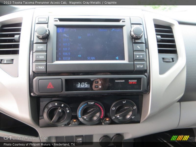 Magnetic Gray Metallic / Graphite 2013 Toyota Tacoma Prerunner Access Cab