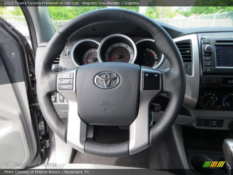 Magnetic Gray Metallic / Graphite 2013 Toyota Tacoma Prerunner Access Cab