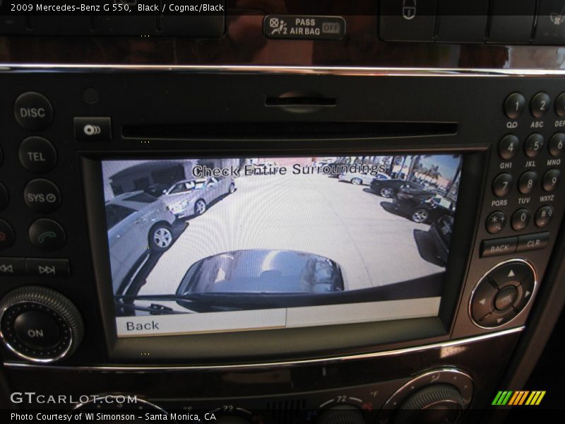 Black / Cognac/Black 2009 Mercedes-Benz G 550