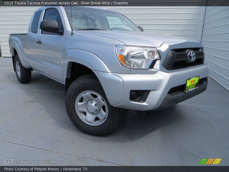 Silver Streak Mica / Graphite 2013 Toyota Tacoma Prerunner Access Cab