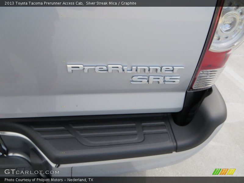 Silver Streak Mica / Graphite 2013 Toyota Tacoma Prerunner Access Cab