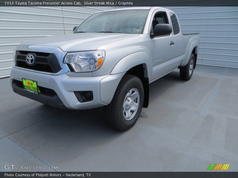 Silver Streak Mica / Graphite 2013 Toyota Tacoma Prerunner Access Cab