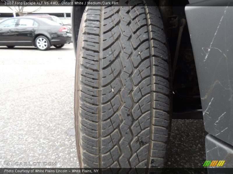 Oxford White / Medium/Dark Flint 2007 Ford Escape XLT V6 4WD