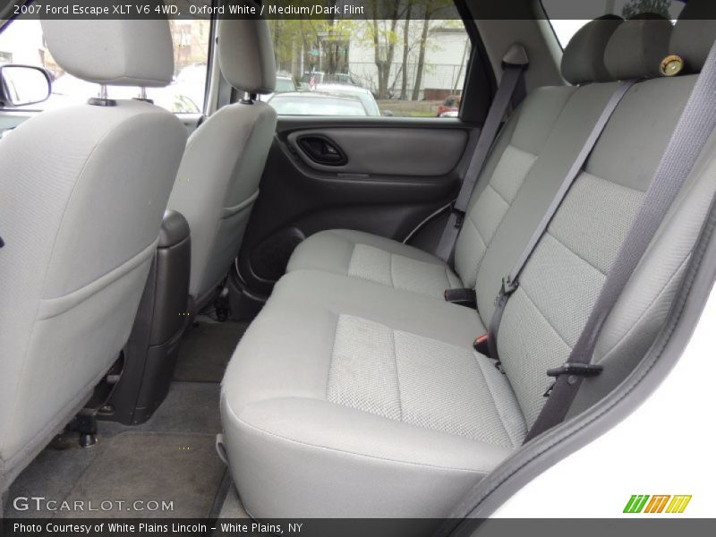 Oxford White / Medium/Dark Flint 2007 Ford Escape XLT V6 4WD
