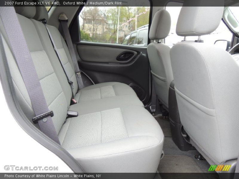 Oxford White / Medium/Dark Flint 2007 Ford Escape XLT V6 4WD