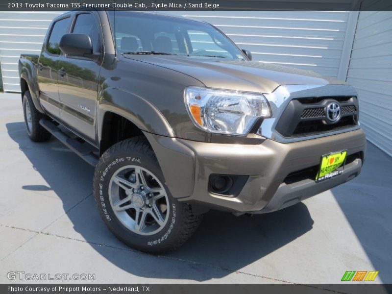 Pyrite Mica / Sand Beige 2013 Toyota Tacoma TSS Prerunner Double Cab
