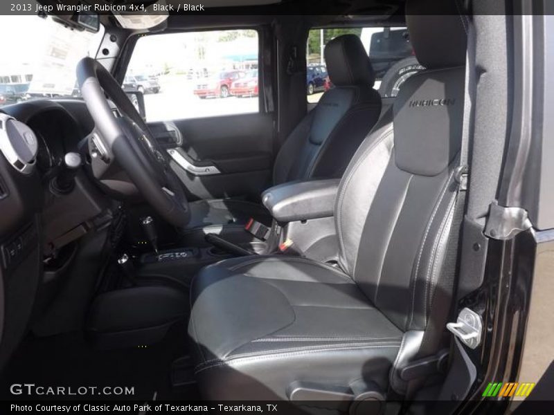 Black / Black 2013 Jeep Wrangler Rubicon 4x4