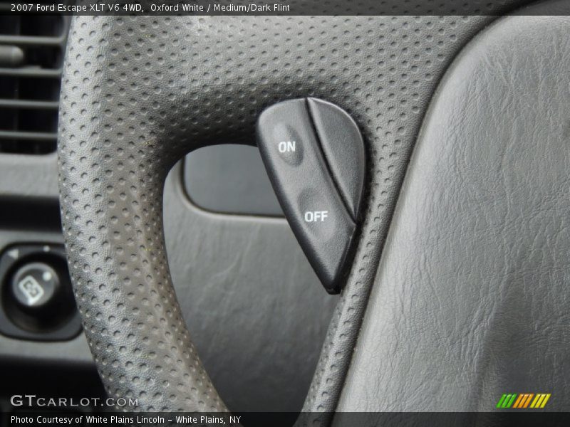 Oxford White / Medium/Dark Flint 2007 Ford Escape XLT V6 4WD