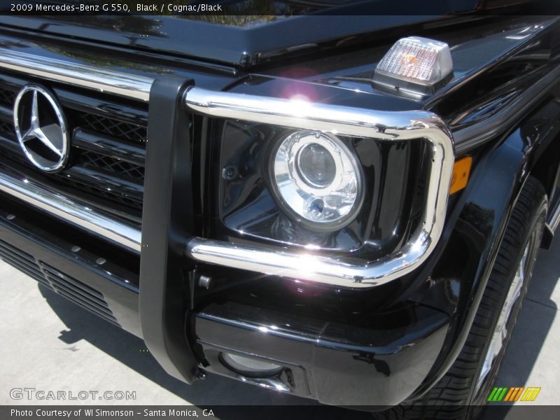 Black / Cognac/Black 2009 Mercedes-Benz G 550