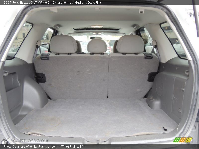 Oxford White / Medium/Dark Flint 2007 Ford Escape XLT V6 4WD