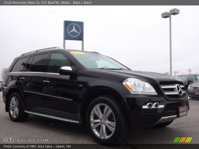 Black / Black 2010 Mercedes-Benz GL 350 BlueTEC 4Matic