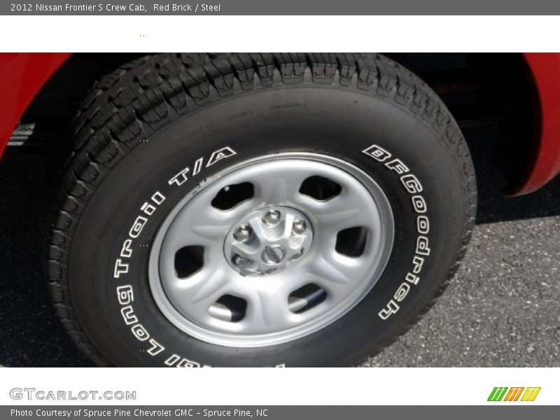 Red Brick / Steel 2012 Nissan Frontier S Crew Cab